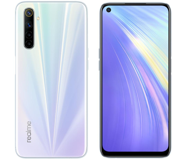 realme 6 4+64GB Comet White 90Hz - 552050 - zdjęcie